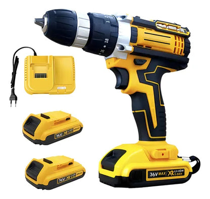 🛠️ Taladro Inalámbrico con Kit Completo