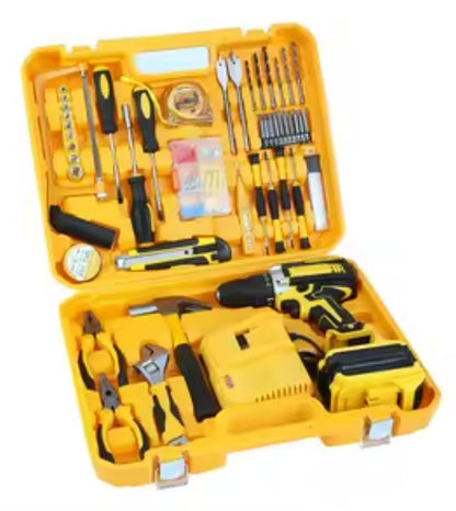 🛠️ Taladro Inalámbrico con Kit Completo